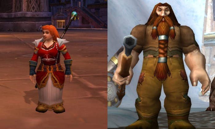 female world of warcraft characters. with World of Warcraft.